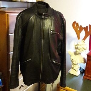 WILSONS LEATHER BIKER JACKET!